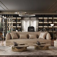 Residential Project-Living Room Design Miami Florida